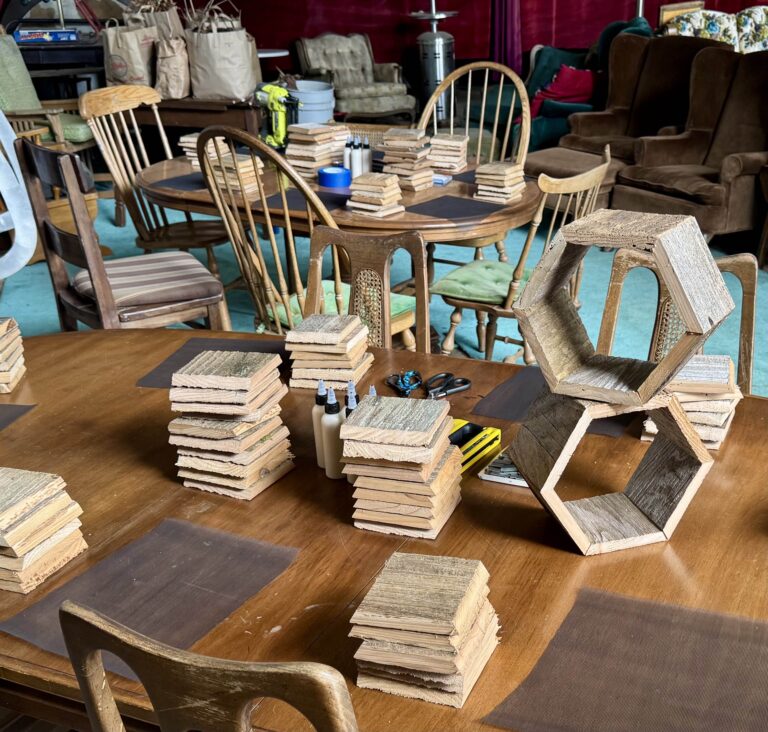 Building Community & Insect Hotels: A Summer Gathering at the Heart Barn